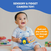 Skillmatics Push & Pop Camera | Sensory & Fidget Toy (Ages 9-24 months)