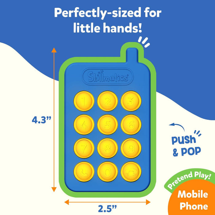 Skillmatics Push & Pop Mobile Phone for Kids-Novelty Toys-Skillmatics-Toycra