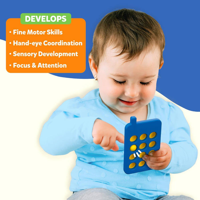 Skillmatics Push & Pop Mobile Phone for Kids-Novelty Toys-Skillmatics-Toycra