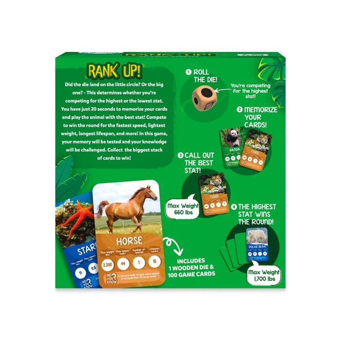 Skillmatics Rank Up - Amazing Animals-Kids Games-Skillmatics-Toycra