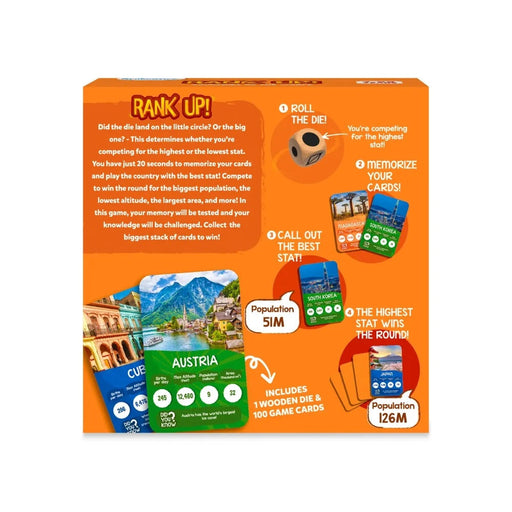 Skillmatics Rank Up - Countries Of The World-Kids Games-Skillmatics-Toycra