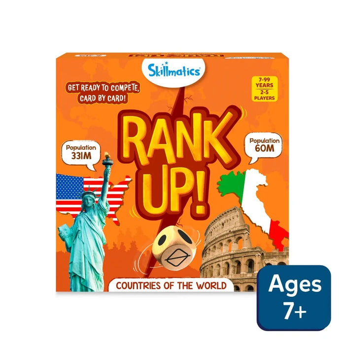 Skillmatics Rank Up - Countries Of The World-Kids Games-Skillmatics-Toycra