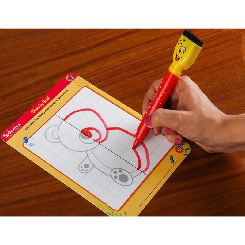 Skillmatics Reusable Activity Mats with Marker Pen