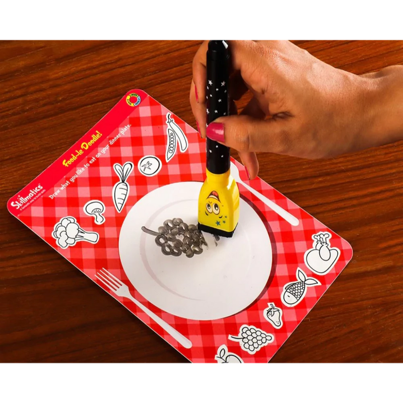Skillmatics Reusable Activity Mats with Marker Pen