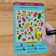 Skillmatics Reusable Activity Mats with Marker Pen