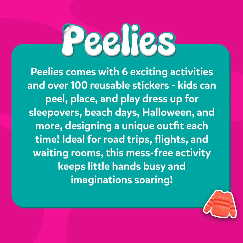 Skillmatics Reusable Sticker Activity Book - Peelies