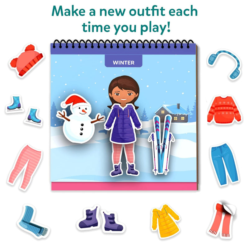 Skillmatics Reusable Sticker Activity Book - Peelies