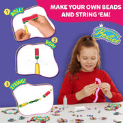 Skillmatics Roll-Up Beads Tropical Glam DIY Activity Set