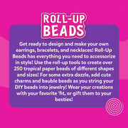 Skillmatics Roll-Up Beads Tropical Glam DIY Activity Set