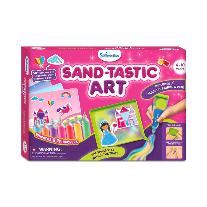Skillmatics Sand-Tastic Art : Controlled-Mess Sand Art-Arts & Crafts-Skillmatics-Toycra