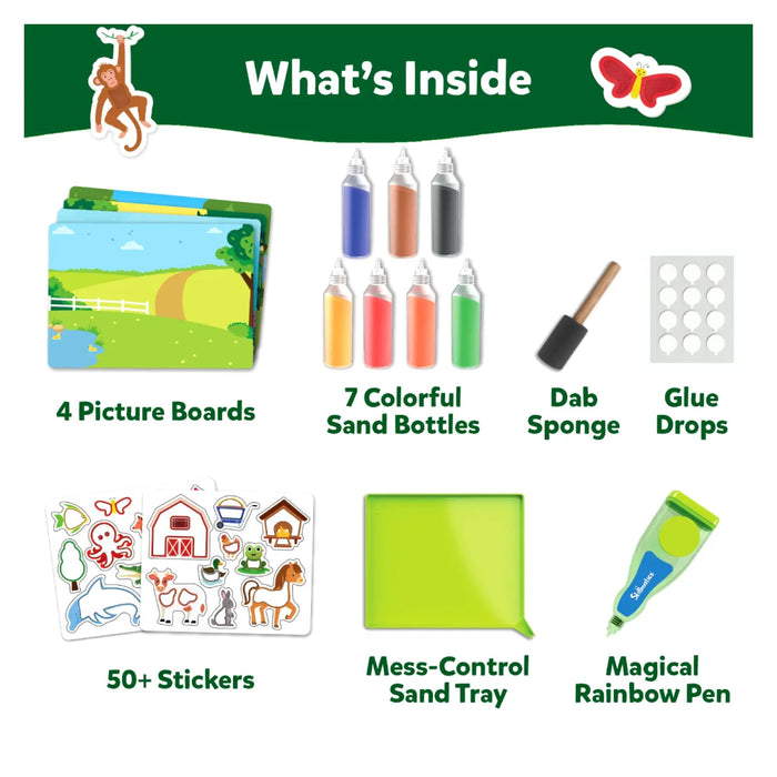 Skillmatics Sand-Tastic Art : Controlled-Mess Sand Art-Arts & Crafts-Skillmatics-Toycra