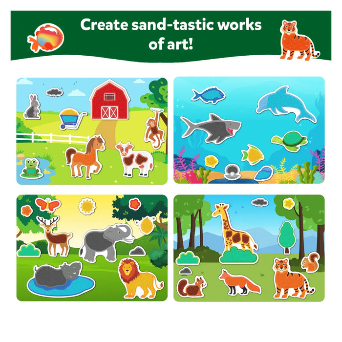 Skillmatics Sand-Tastic Art : Controlled-Mess Sand Art-Arts & Crafts-Skillmatics-Toycra