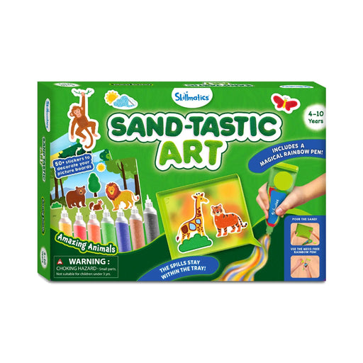 Skillmatics Sand-Tastic Art : Controlled-Mess Sand Art-Arts & Crafts-Skillmatics-Toycra