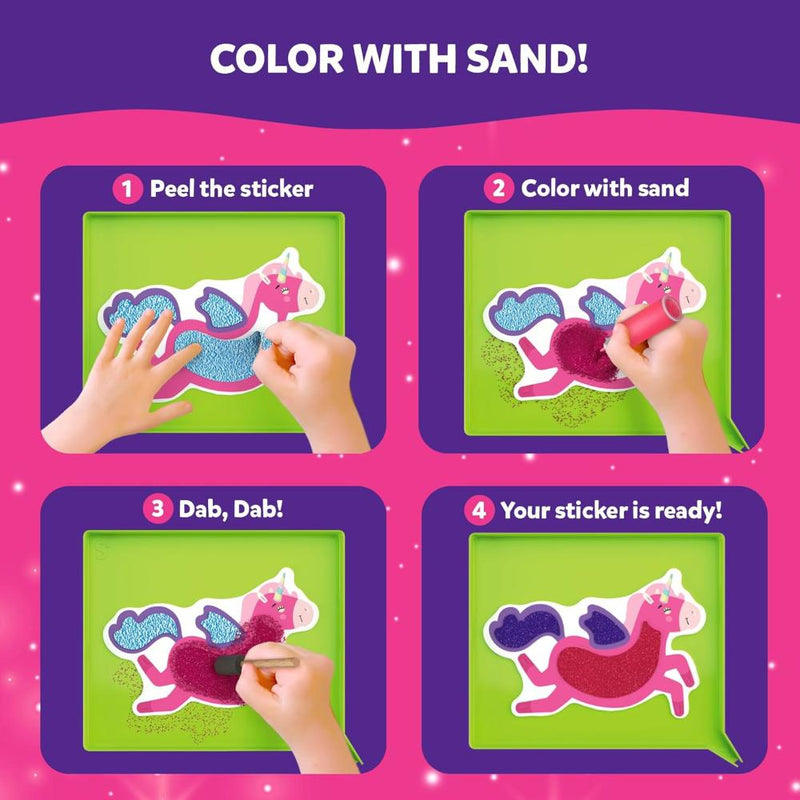 Skillmatics Sand-Tastic Art Unicorns & Princesses