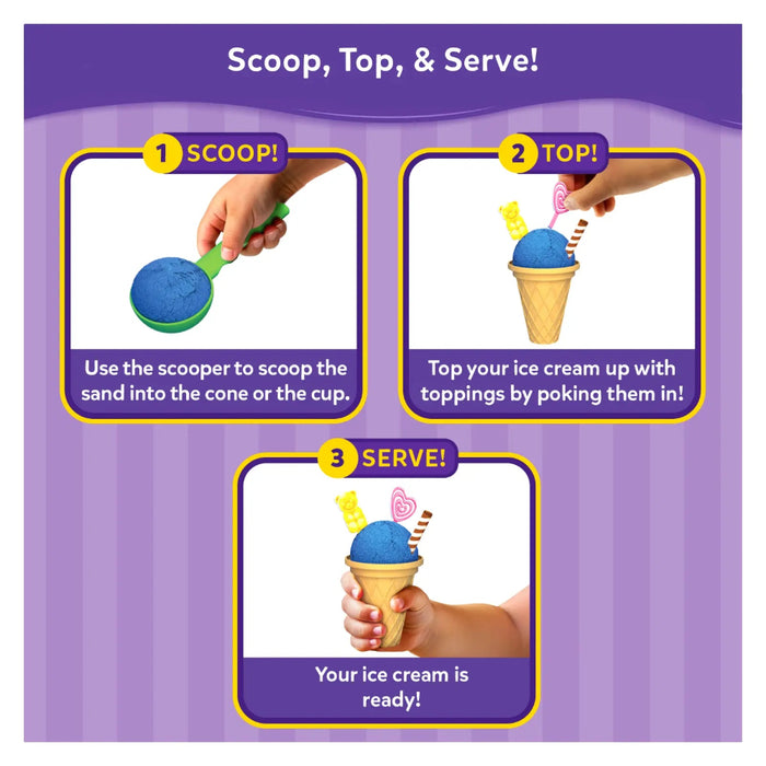 Skillmatics Sandeezy - Ice Cream Parlour Pretend Play Set-Pretend Play-Skillmatics-Toycra