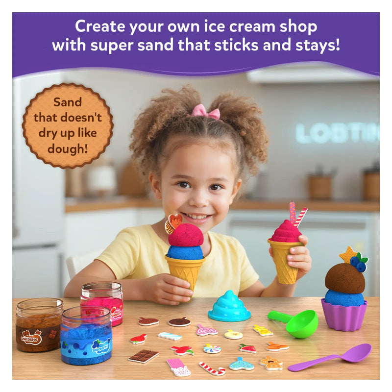 Skillmatics Sandeezy - Ice Cream Parlour Pretend Play Set-Pretend Play-Skillmatics-Toycra
