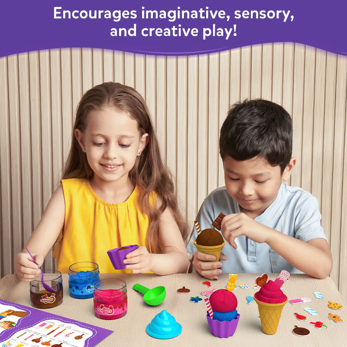 Skillmatics Sandeezy - Ice Cream Parlour Pretend Play Set-Pretend Play-Skillmatics-Toycra