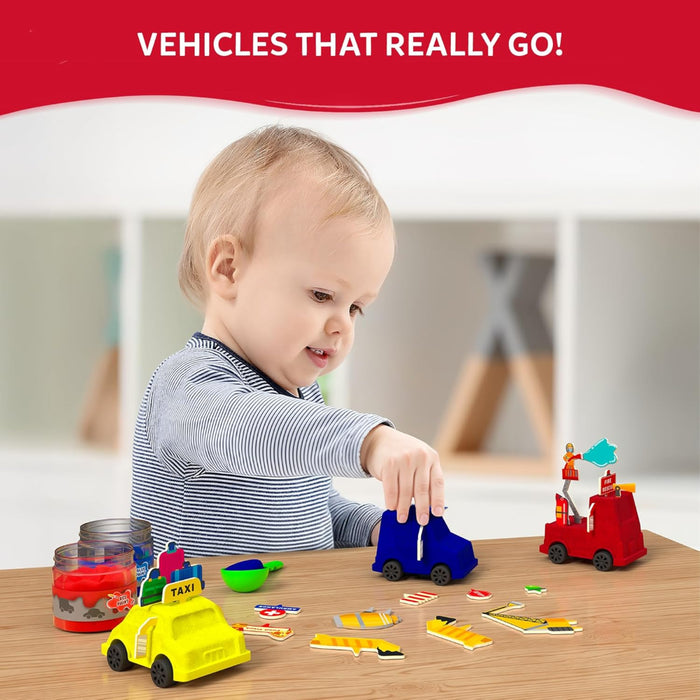 Skillmatics Sandeezy Pretend Play Cars-Kids Games-Skillmatics-Toycra