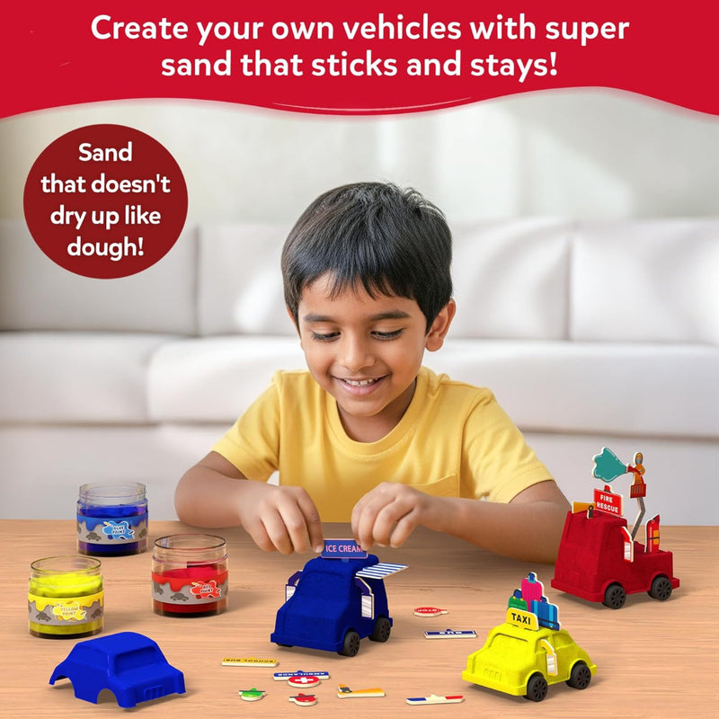 Skillmatics Sandeezy Pretend Play Cars