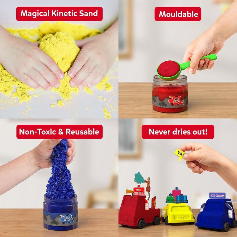 Skillmatics Sandeezy Pretend Play Cars
