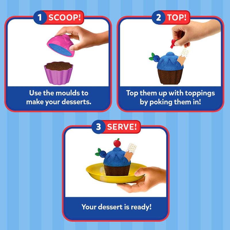 Skillmatics Sandeezy Pretend Play Desserts Set