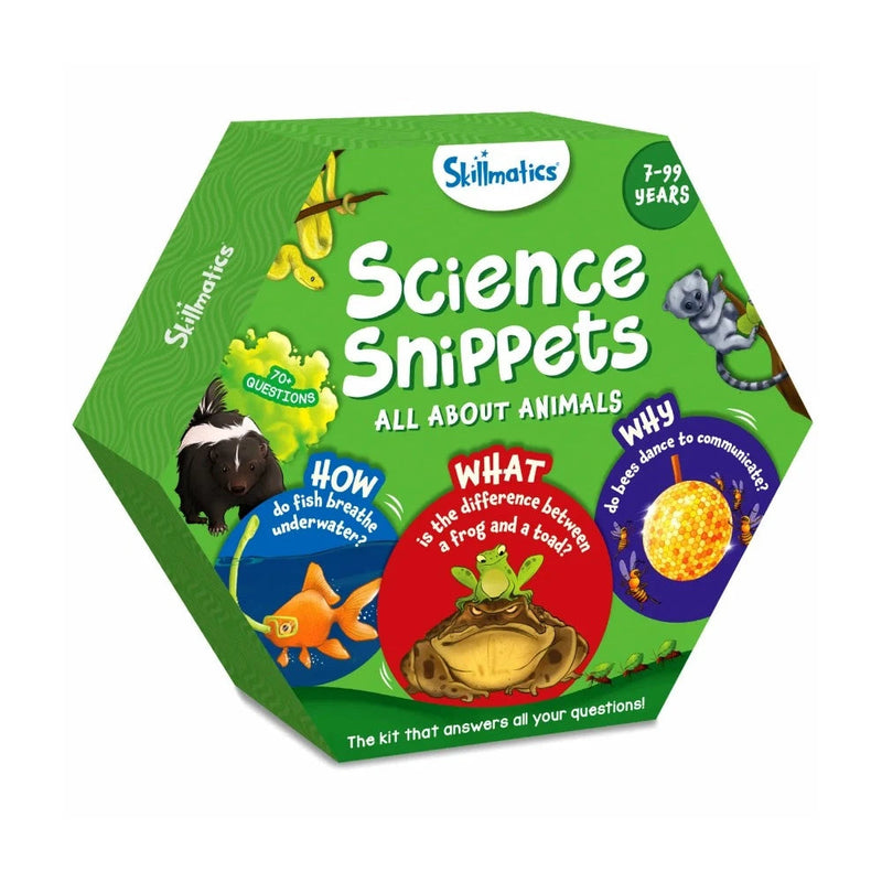 Skillmatics Science Snippets - All About Animals