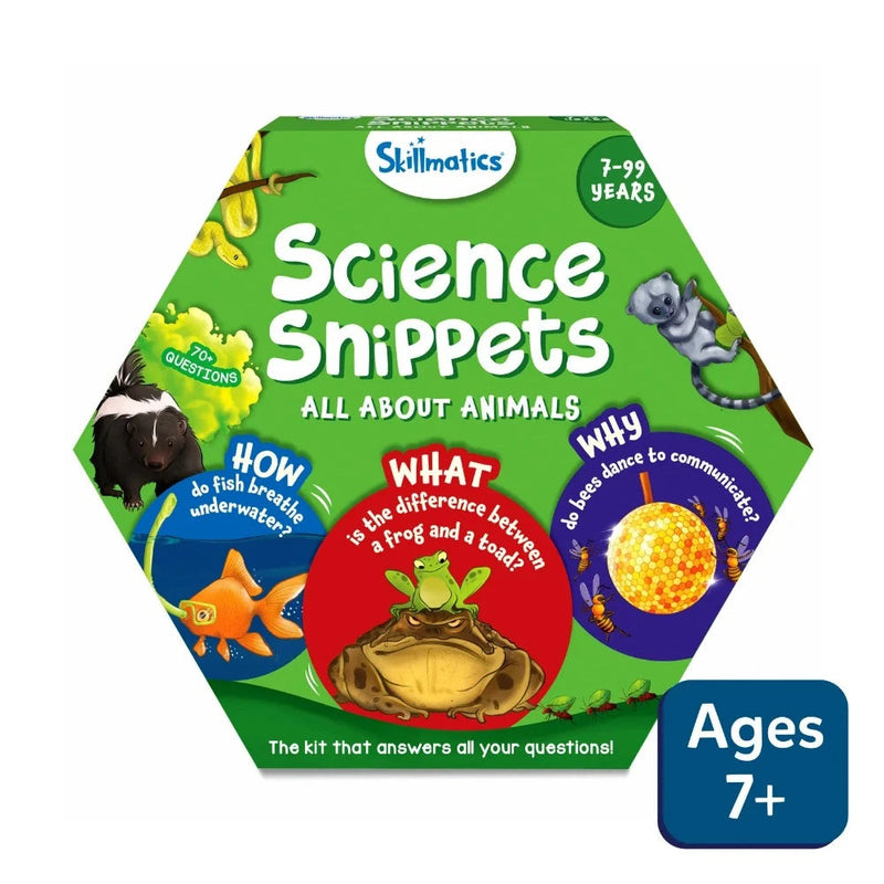 Skillmatics Science Snippets - All About Animals