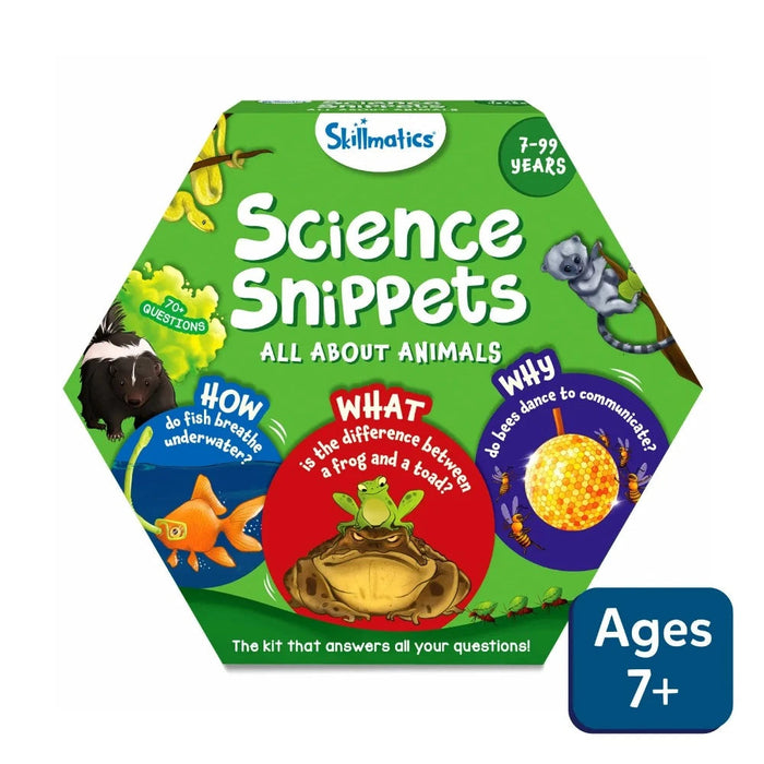 Skillmatics Science Snippets - All About Animals-Family Games-Skillmatics-Toycra