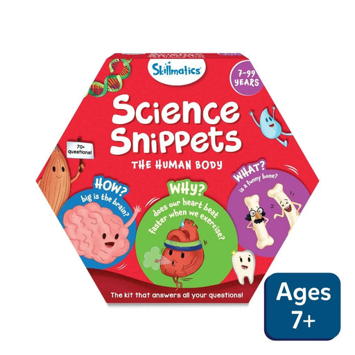 Skillmatics Science Snippets - The Human Body-Family Games-Skillmatics-Toycra