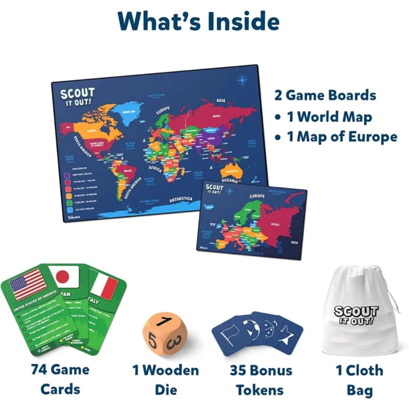 Skillmatics Scout it Out: Countries of The World
