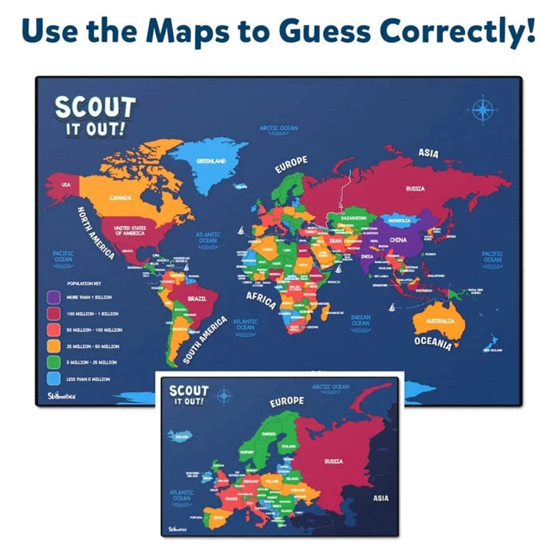 Skillmatics Scout it Out: Countries of The World