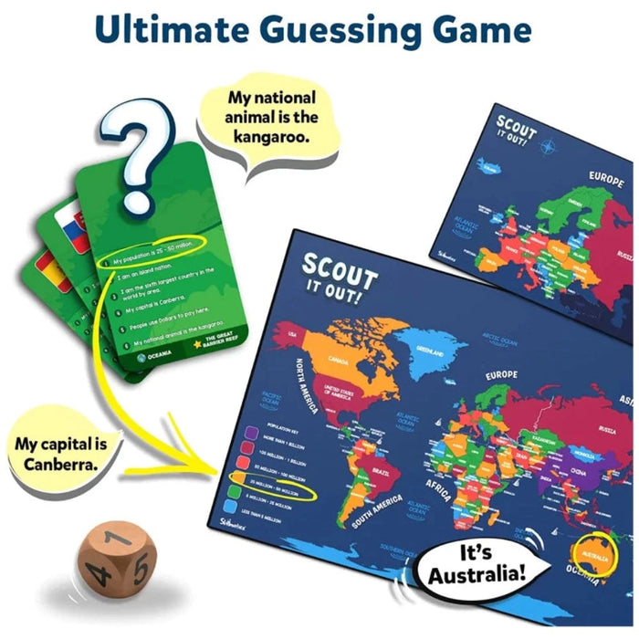 Skillmatics Scout it Out: Countries of The World-Family Games-Skillmatics-Toycra