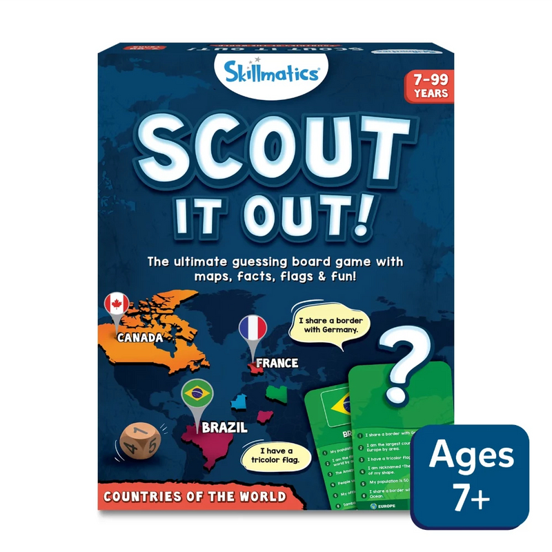 Skillmatics Scout it Out: Countries of The World