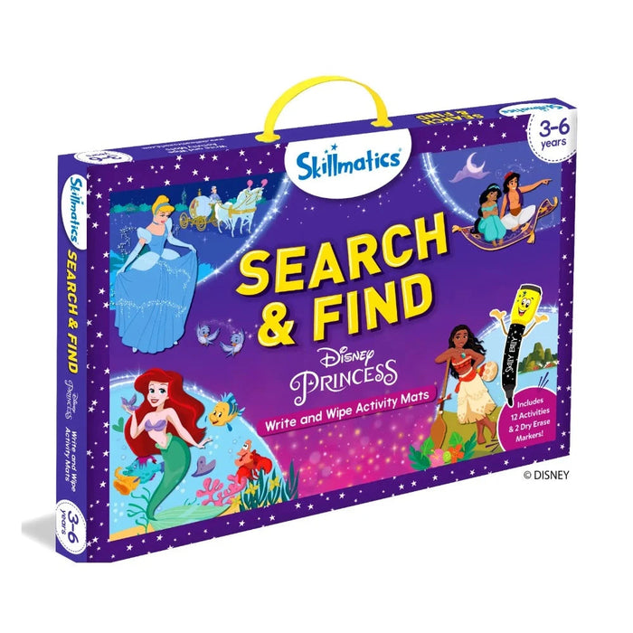 Skillmatics Search & Find - Disney Princesses-Kids Games-Skillmatics-Toycra