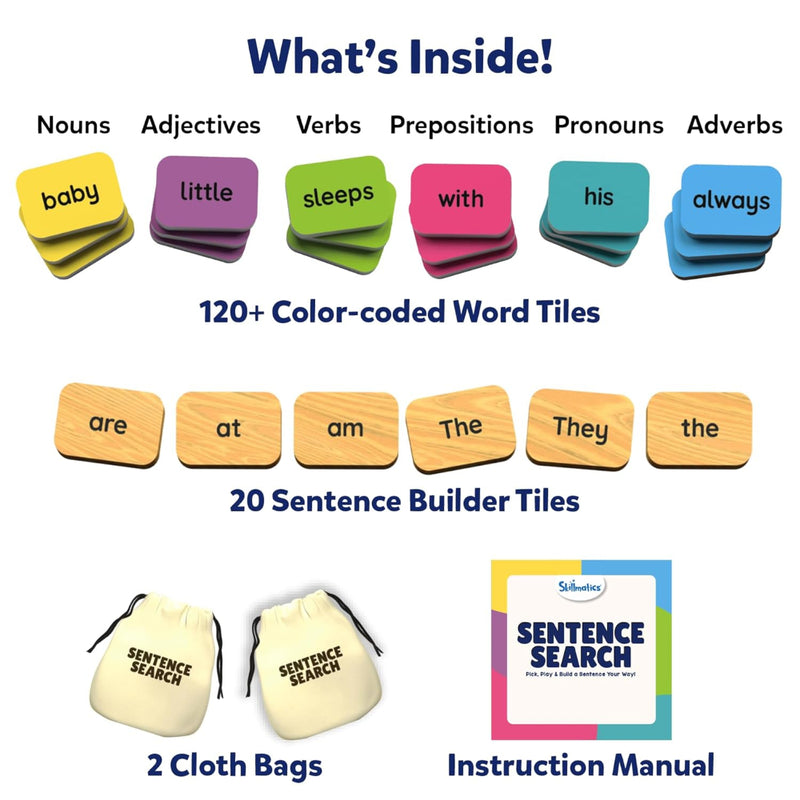Skillmatics Sentence Search Sentence Building Activity