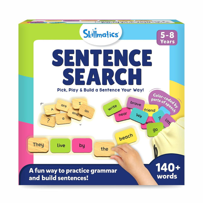 Skillmatics Sentence Search Sentence Building Activity-Learning & Education-Skillmatics-Toycra