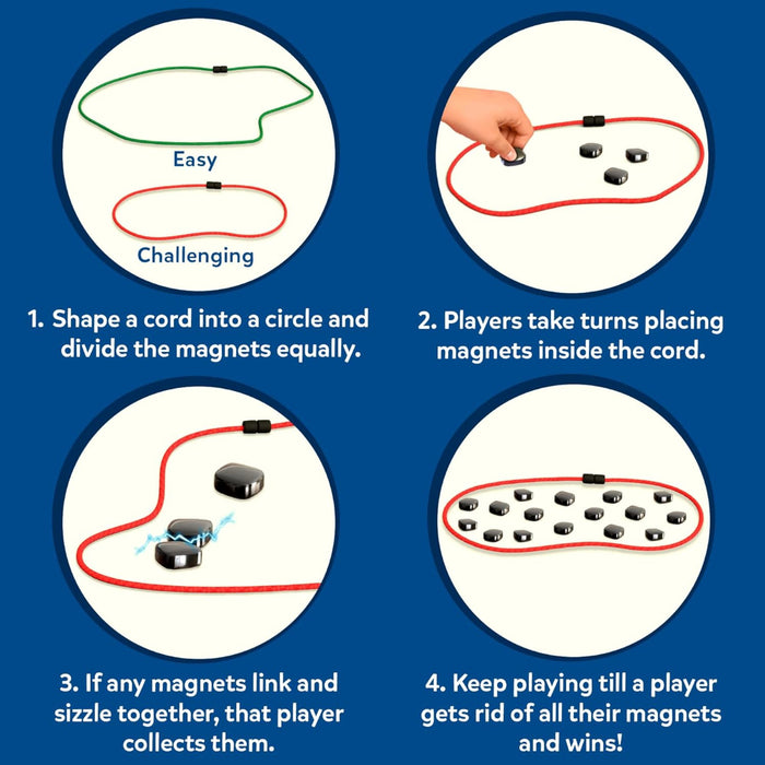 Skillmatics Sizzle Classic Magnetic Attraction Game-Family Games-Skillmatics-Toycra