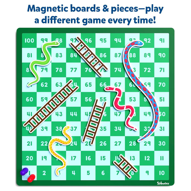 Skillmatics Snakes & Ladders