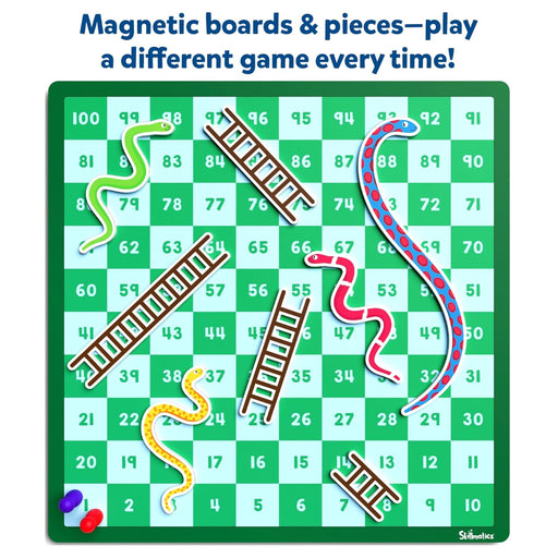 Skillmatics Snakes & Ladders-Board Games-Skillmatics-Toycra