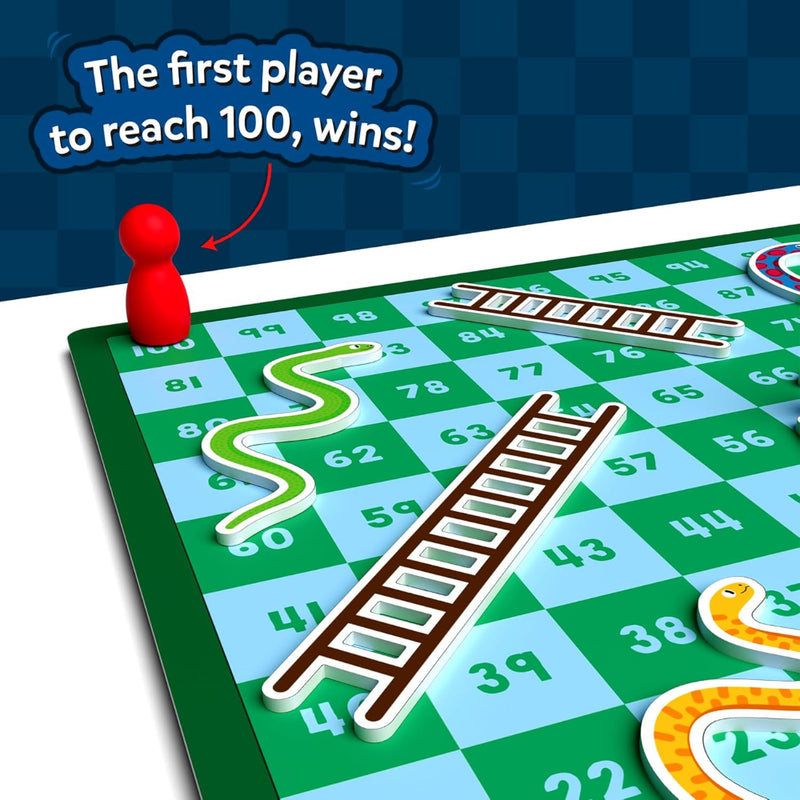 Skillmatics Snakes & Ladders