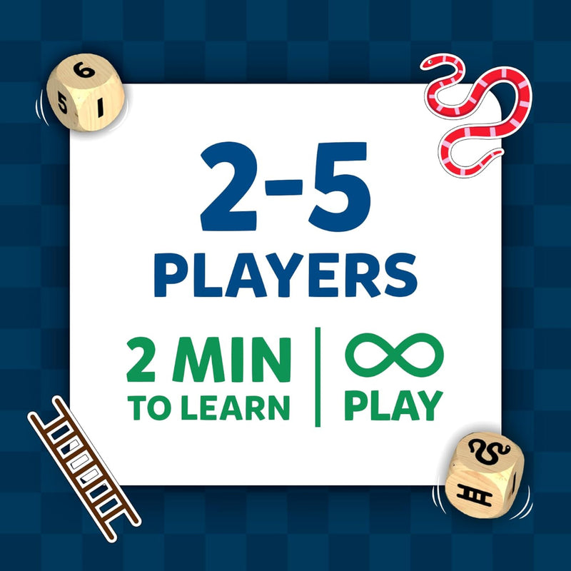 Skillmatics Snakes & Ladders