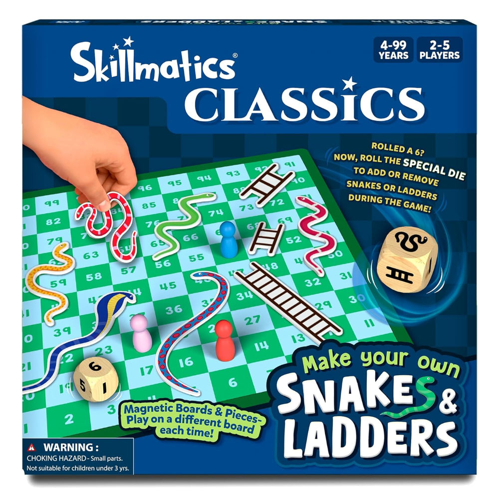 Skillmatics Snakes & Ladders