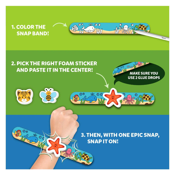 Skillmatics Snap Bandz - Art & Craft Activity Kit-Arts & Crafts-Skillmatics-Toycra