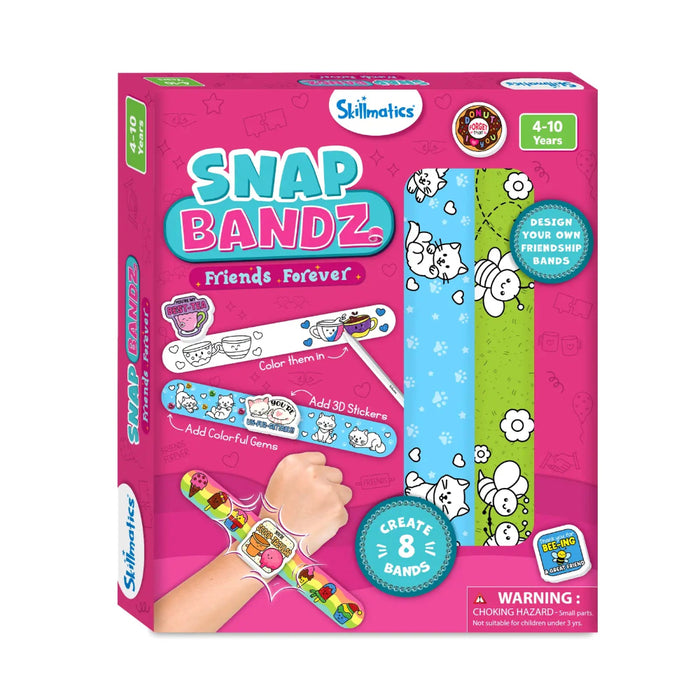 Skillmatics Snap Bandz - Art & Craft Activity Kit-Arts & Crafts-Skillmatics-Toycra