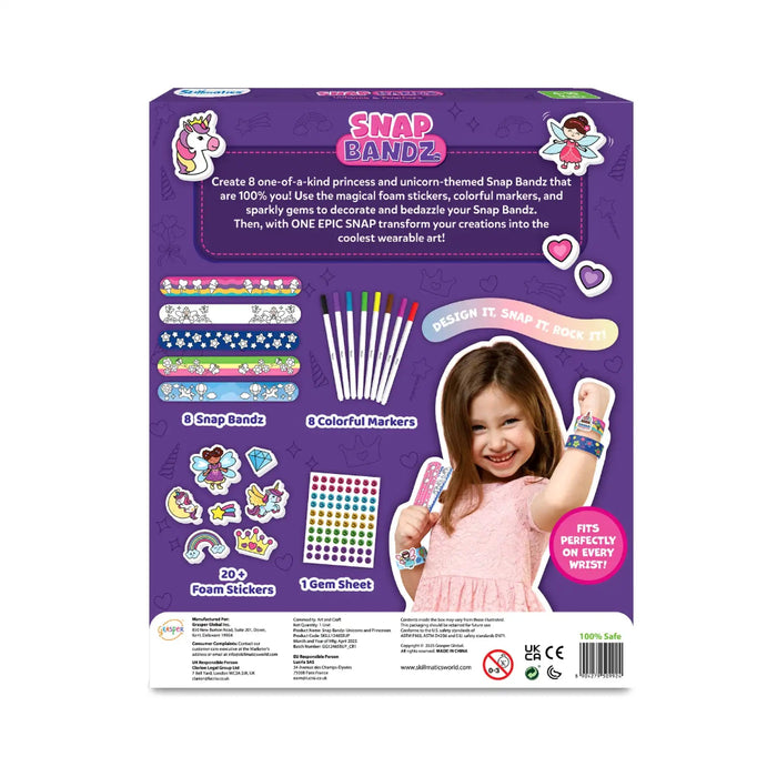 Skillmatics Snap Bandz - Art & Craft Activity Kit-Arts & Crafts-Skillmatics-Toycra