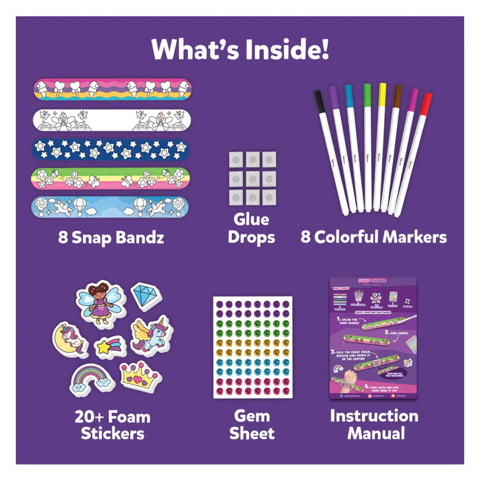 Skillmatics Snap Bandz - Art & Craft Activity Kit-Arts & Crafts-Skillmatics-Toycra