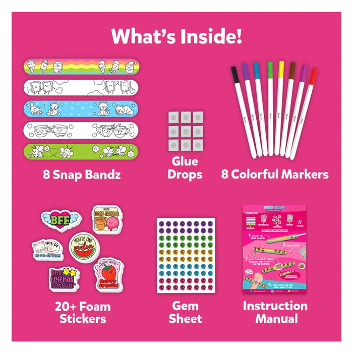Skillmatics Snap Bandz - Art & Craft Activity Kit-Arts & Crafts-Skillmatics-Toycra