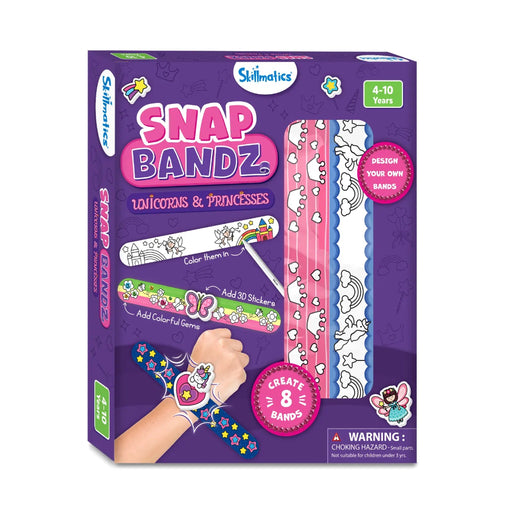 Skillmatics Snap Bandz - Art & Craft Activity Kit-Arts & Crafts-Skillmatics-Toycra