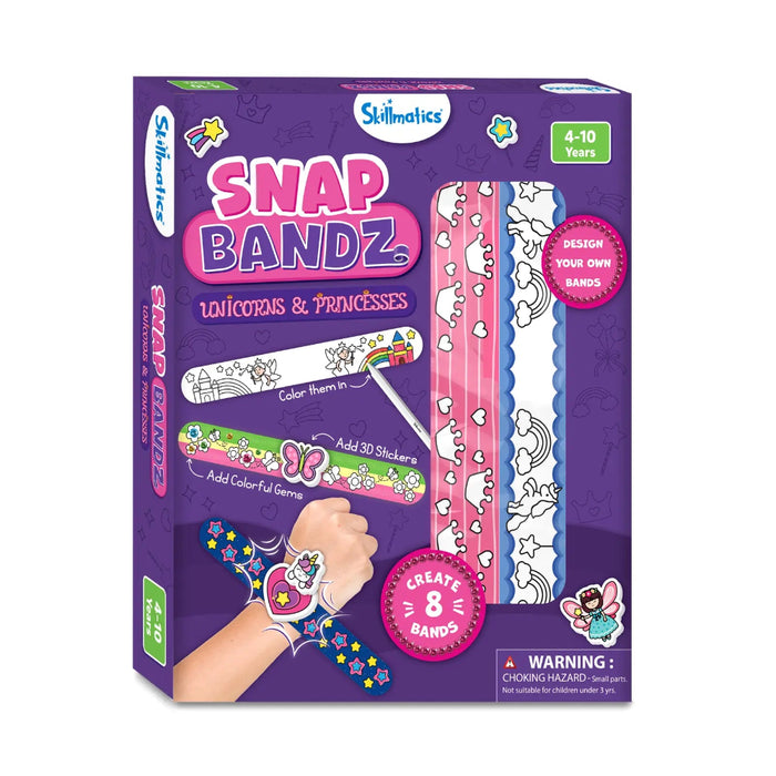 Skillmatics Snap Bandz - Art & Craft Activity Kit-Arts & Crafts-Skillmatics-Toycra