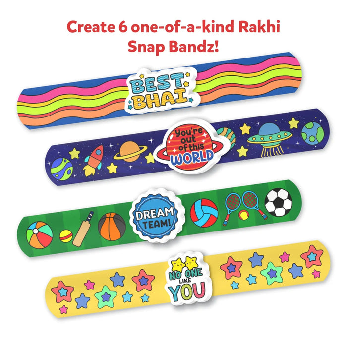 Skillmatics Snap Bandz - Rakhi Love Art & Craft Activity Kit-Arts & Crafts-Skillmatics-Toycra
